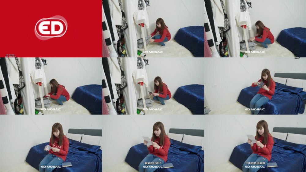 【AI增強】EdMosaicEDEA-553聖誕限定！ 滿滿流出！ 聖誕基地的中出派對！ 粉穴被四支巨根