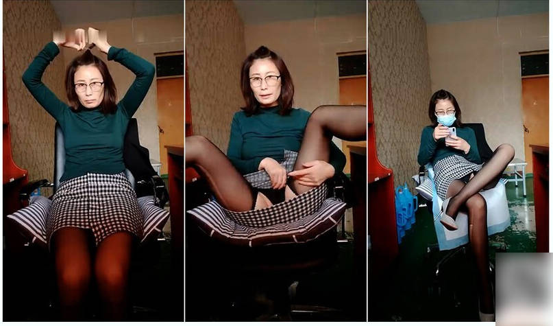 [MP4/1.94GB]熟女控，鐵鍋燉飯店短發眼鏡老闆娘，白天沒生意，和後廚小夥店裏啪啪，直接內射