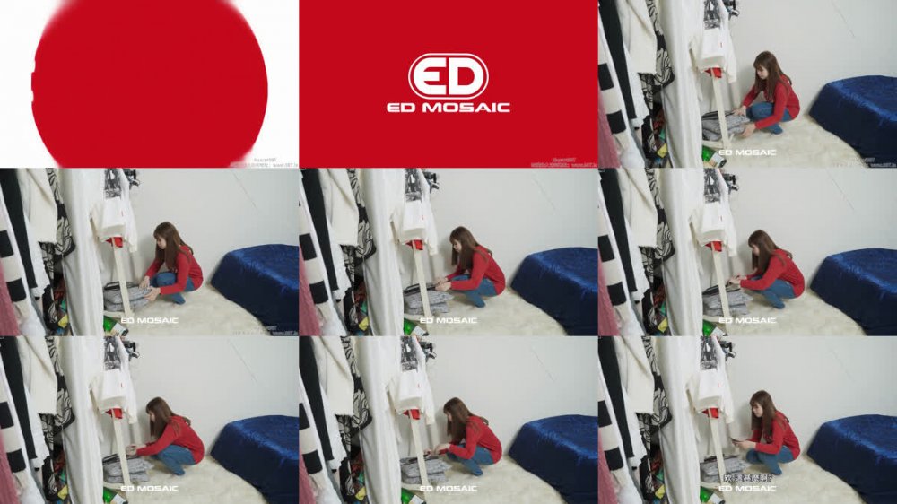 【AI增強】EDMosaicEDEA-553聖誕限定！ 滿滿流出！ 聖誕基地的中出派對