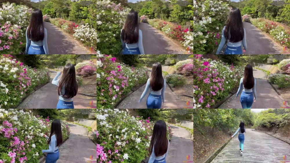 【AI增強】糖心Vlogapple穿瑜伽褲賞花，單男帶到賓館啪啪賞花appletv（蘋果）4K60幀增強版