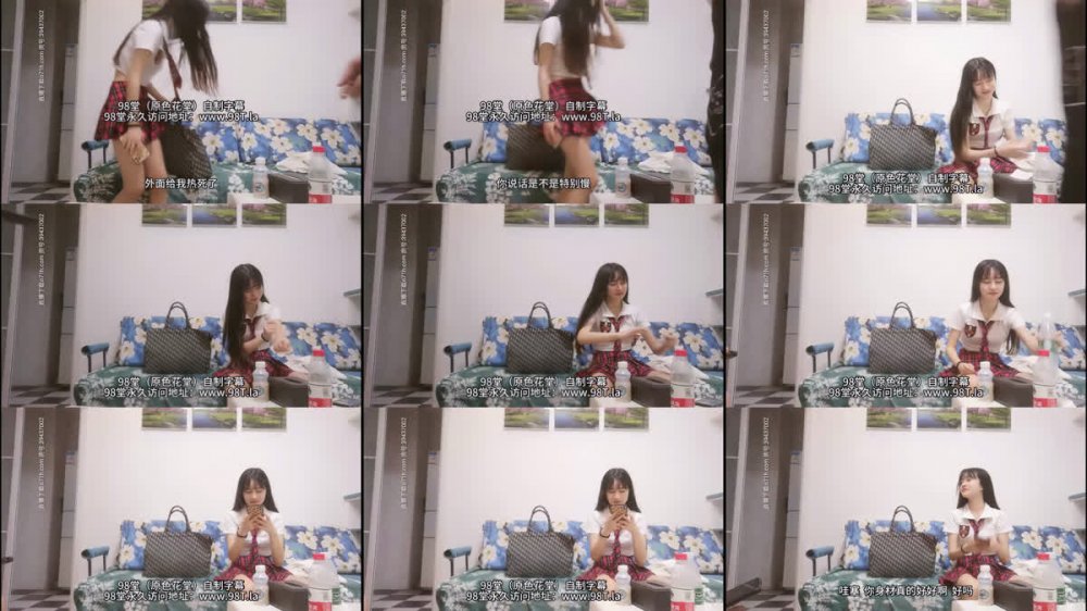 【AI增強】千人斬星選經典作之JK萌妹0823僅一場又見紫色的妹妹一身JK清純味聽譯字幕4K增強版