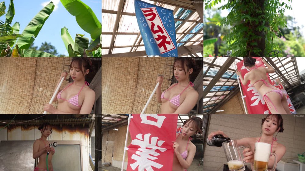 +++ [FHD] FNS-142 どー考えても全くサイズが合っていない極少ビキニでおっぱい誘惑する海の家の逆ナンチ●ポ好きバイト 与田りん