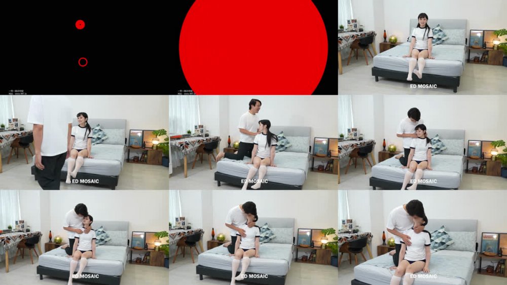 【AI增強】EdMosaic新人！ 烏咪的AV初體驗！ 18歲對上粗屌40歲大叔淫水狂流！