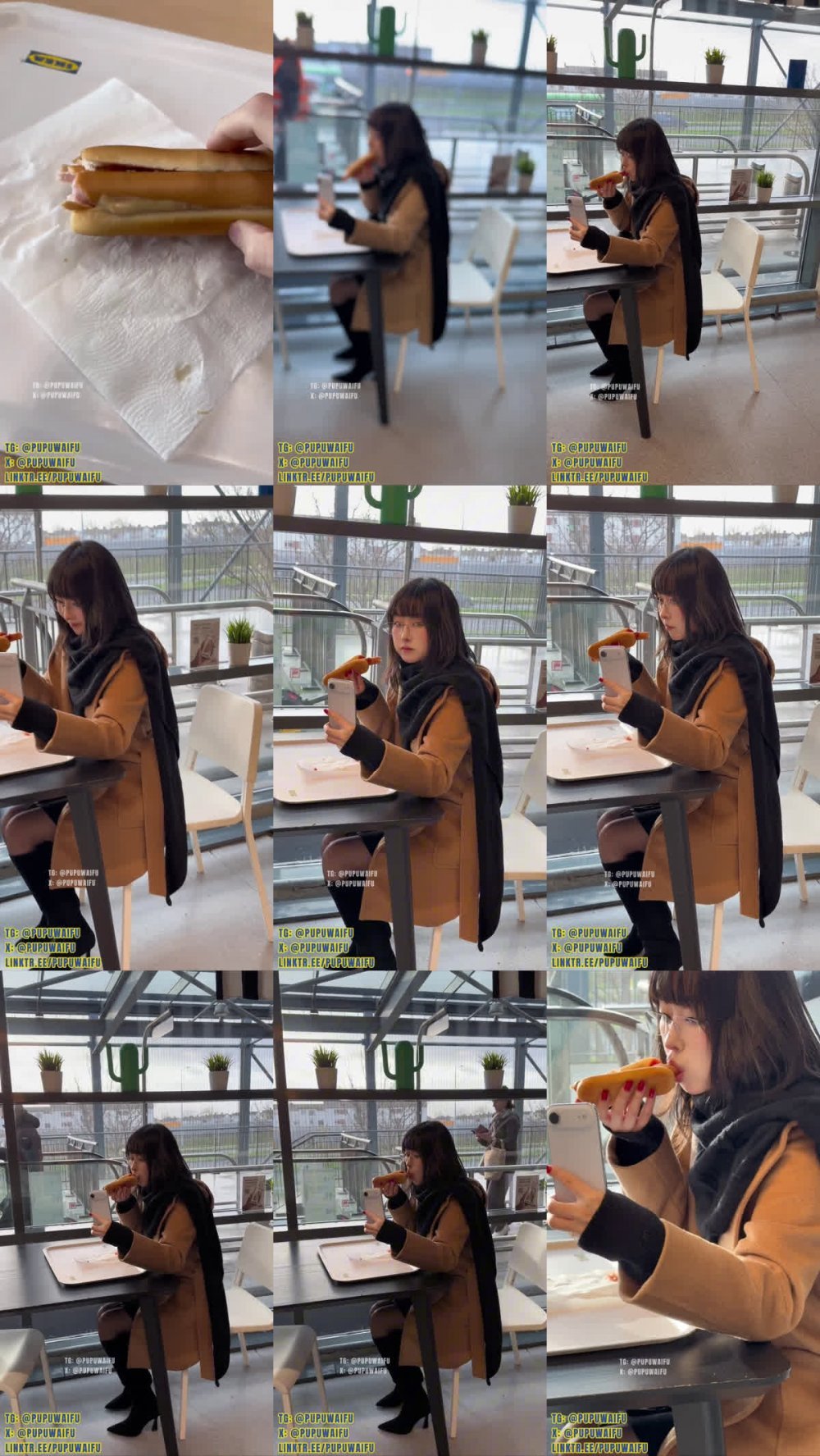 在歐留學生美女噗噗 人氣博主 12月最新長片《宜家勾引路人 商場公衛口交 包臀後入