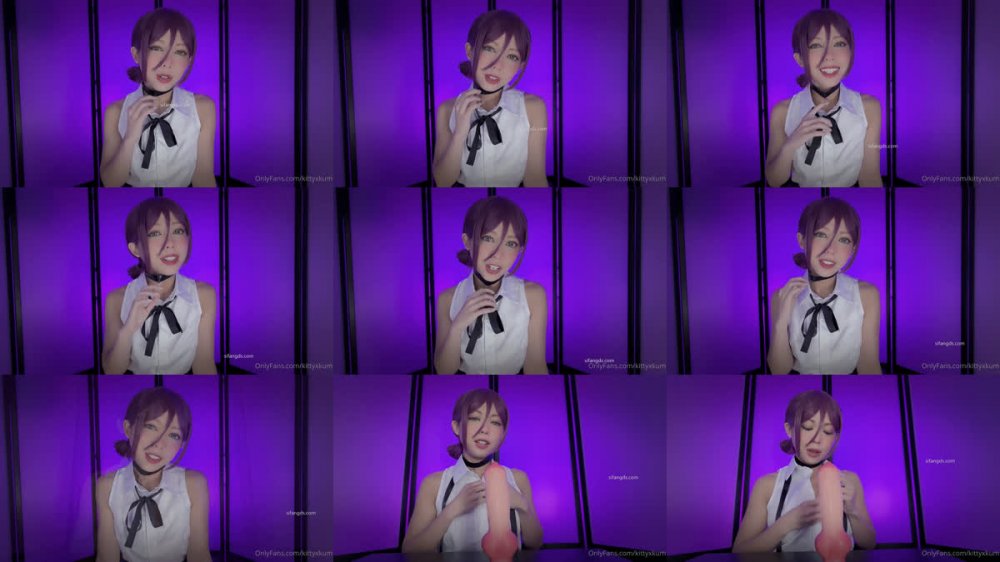 ⚫️ 可鹽可甜，自慰狂魔，美少女福利姬【Kittyxkum緋紅小貓】最新付費（2），各種COS插到你吐