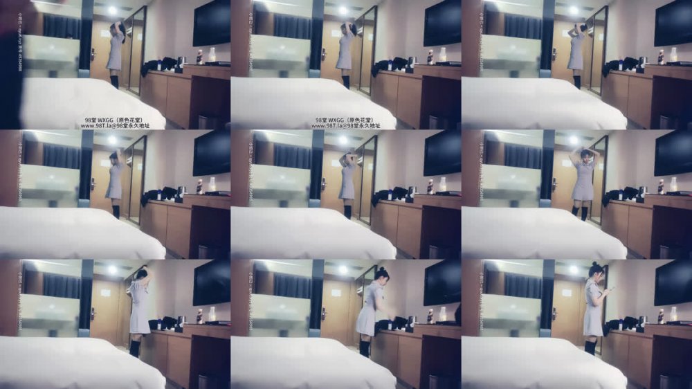 【AI增強】2021-04-18趙總尋花之丸子頭長靴萌妹，小馬達激情擺臀