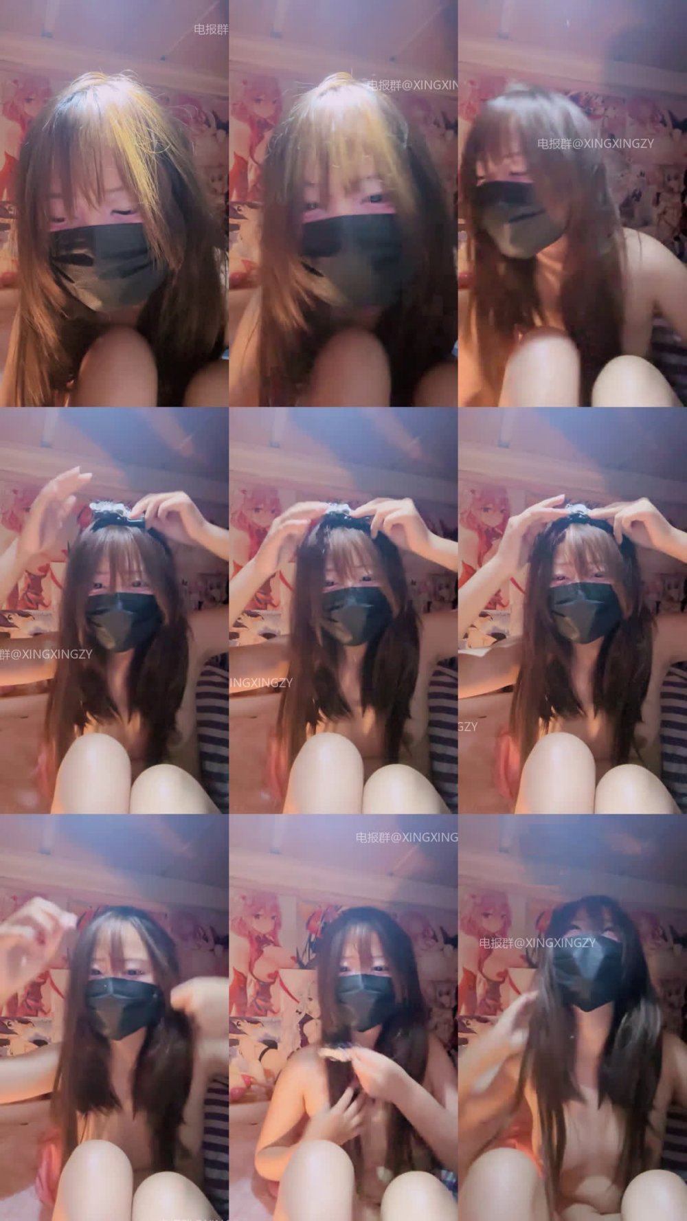 ♦️ 二次元coser回歸【溫卿】強制深喉口交 被金主無套輸出 乳夾夾乳頭 10（8V）