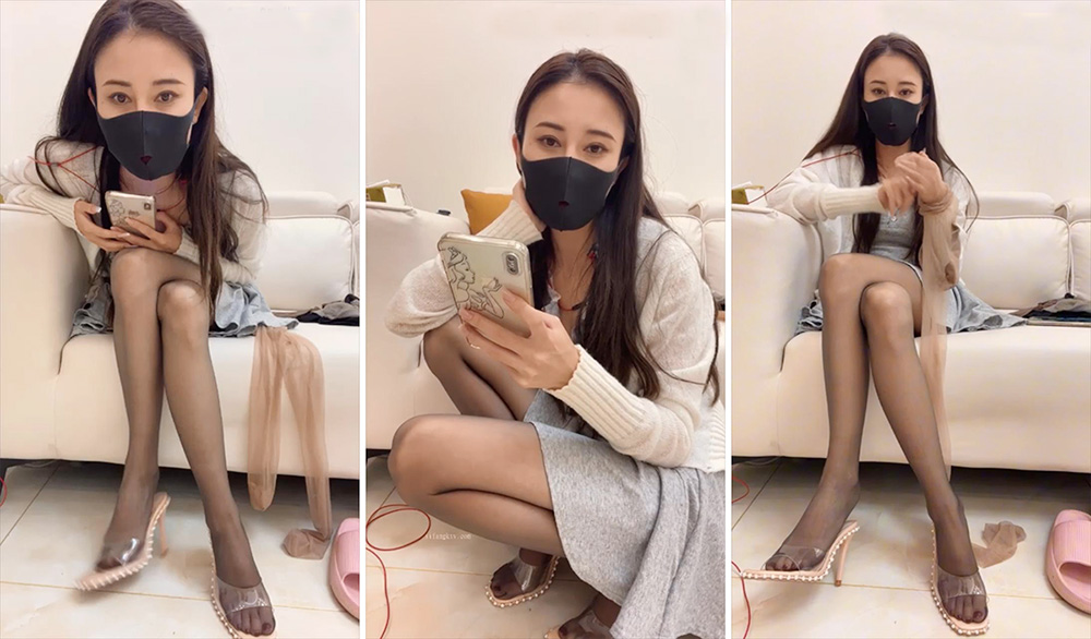 易直播的美腿玉足禦姐【潛水鯨魚】和金主線下足交，蹭一蹭忍不住插進去啪啪 自拍！ 前凸后翹 修長筷子美腿禦姐 頂級腿精[MP4/638MB]