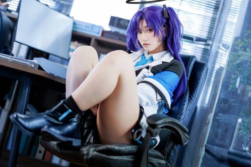[Cosplay] Cien恩恩 蔚蓝档案 优香 [37P-35MB]