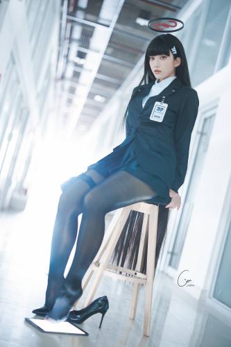 [Cosplay] Cien恩恩 Blue Archive RIO [23P-20MB]