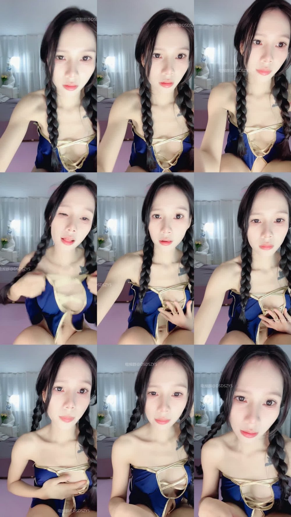 ♦️ 長腿禦姐【小奶糖kk】直播錄播絲襪長腿禦姐雙洞抽插淫水噴射5（6V）