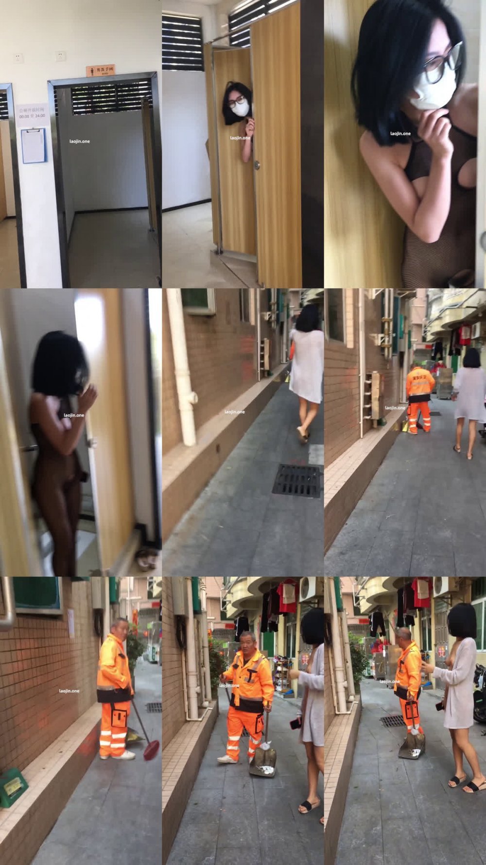 2025年12月最新，人氣露出女神，大膽【cikaimoon】，戶外全裸遊蕩，與偶遇路人合影