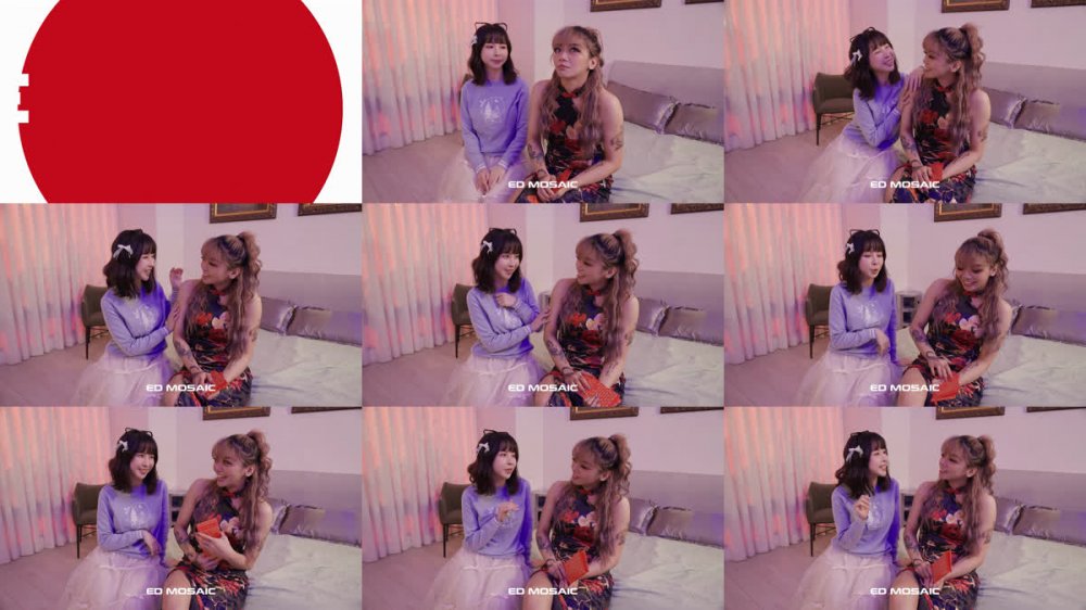 【AI增強】EdMosaicEDEA-554胎媽媽鴨店第九回！ 胎媽媽介紹西裝小鮮肉給珮岑！ 體力夠好就有紅包領