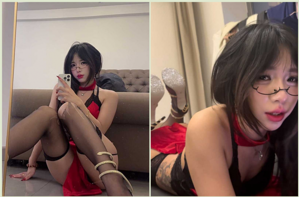 杭州性感帶貨網紅馮曉燕長腿尤物下播秒變項圈母狗供MCN老闆肆意淫玩❤️玩撕襠強制深喉 裹淫裝後入爆操！