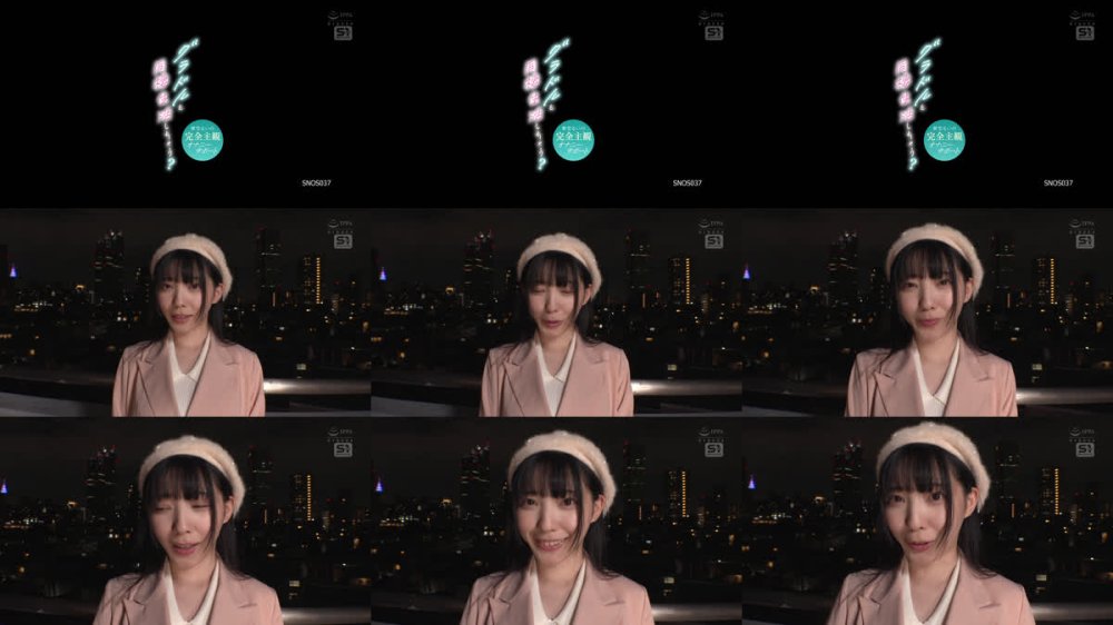 +++ [FHD] SNOS-037 グラドルと同棲生活しちゃう？ 紫堂るいの完全主観オナニーサポート