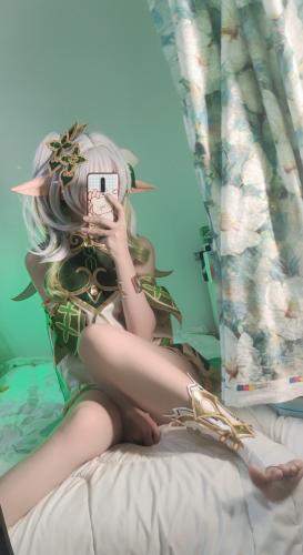 [Cosplay] 洛桑w伊梓 小草神 [29P3V-111MB]