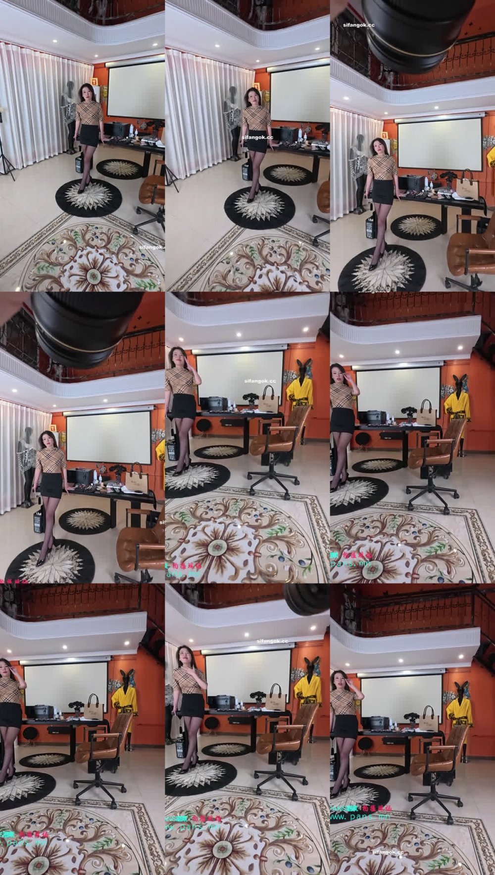 ⚫️ 最新PANS流出，氣質模特【月亮】第一視角重播+繩藝完整版，網襪直接露穴（2V），第一視角