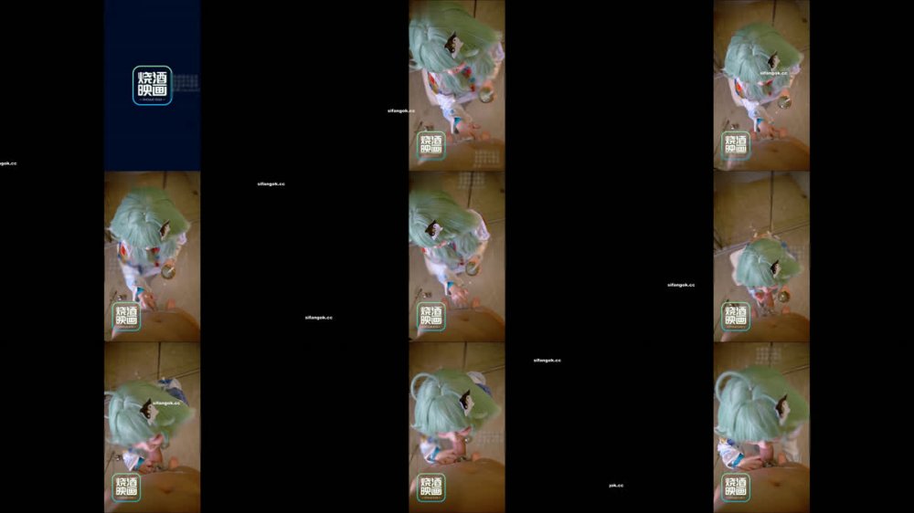 ⚫️ 情色攝影師【燒酒映畫】最新作品，約啪19歲COS少女，星穹鐵道白絲“霍霍”