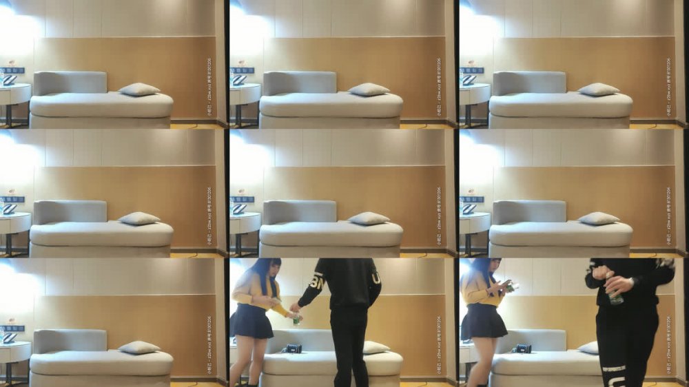 【AI增強】20210125_[原版]一屌探花_鴨哥啪啪性感小短裙極品萌妹，近景口交表情清晰可見，