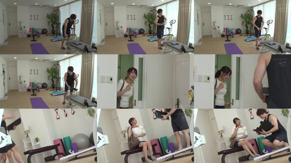 +++ [FHD] NHDTC-155 濡れ堕ちハメながら絶頂ピラティス 透けレギンスを穿かされた羞恥で下着を濡らす欲求不満な巨尻妻を喰いまくる悪徳トレーナー