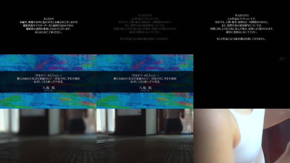 +++ [FHD] APNS-398 「孕ませて…おじちゃん…」 膨らみ始めた乳房を悪戯されて…淫乱中出し孕ませ懐妊 帰省してきた姪っ子の美乳 八坂凪