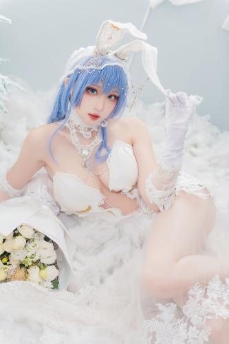 [Cosplay] 瓦斯塔亚小龙虾 碧蓝航线新泽西 花园白雪之仪 [26P-138MB]