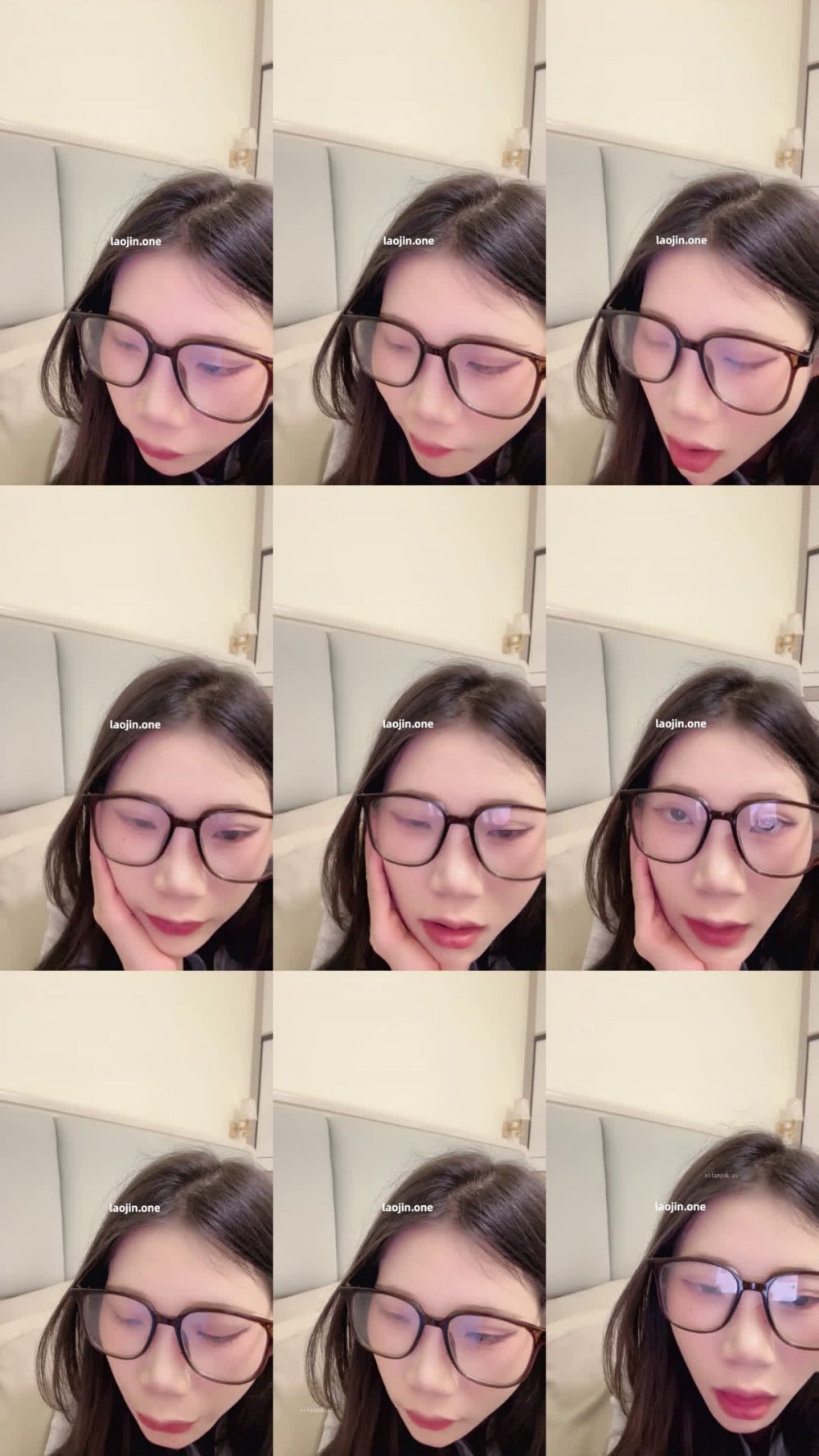 2026年1月最新，新人，19歲眼鏡學妹，【06小貓乖乖】，和男友假期同居生活，反差，粉穴無套內射