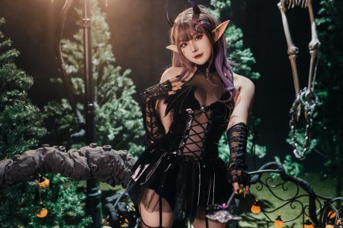 [Cosplay] Natsuko夏夏子 万圣小魔女 [52P1V-566MB]