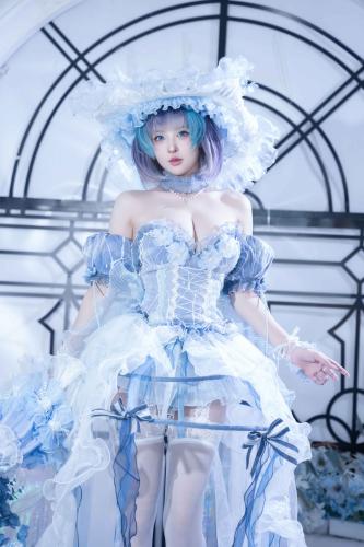 [Cosplay] 清水由乃 碧蓝航线 柴郡 废稿礼服 [42P-393MB]