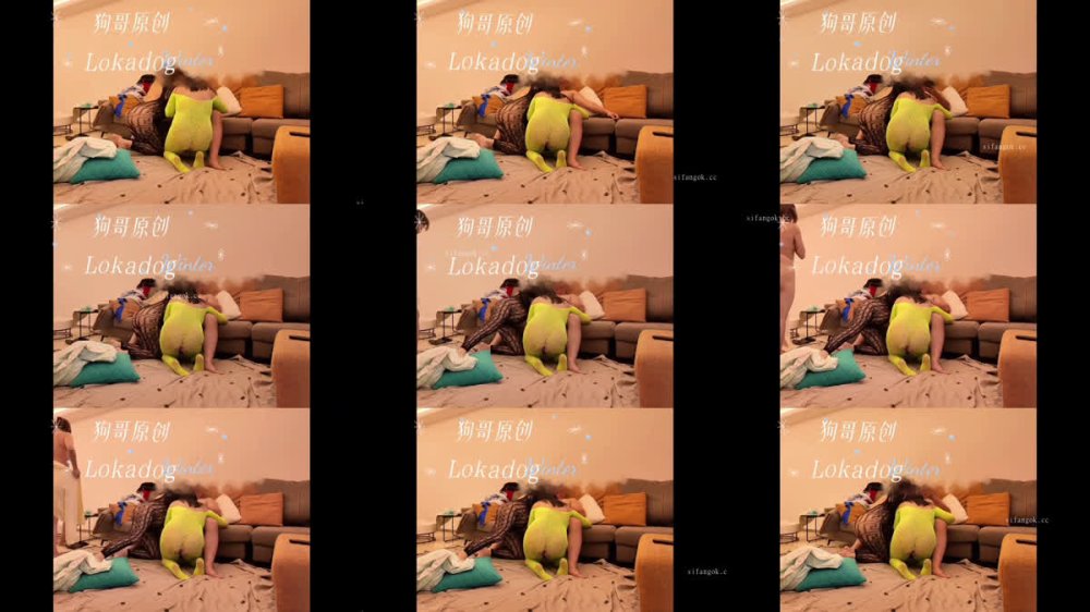 ⚫️ 推特極品裸舞姬【迷鹿 蝴蝶姐妹】絕版定製長時作品，九頭身頂級身材，裸舞BB頂飛了