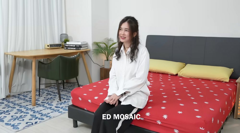 【AI增強】EdMosaic新人！ 極品大四生愛麗絲AV初體驗無碼3P性愛影片