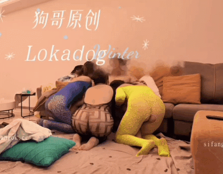 推特極品裸舞姬【迷鹿 蝴蝶姐妹】絕版定製長時作品，九頭身頂級身材，裸舞BB頂飛了