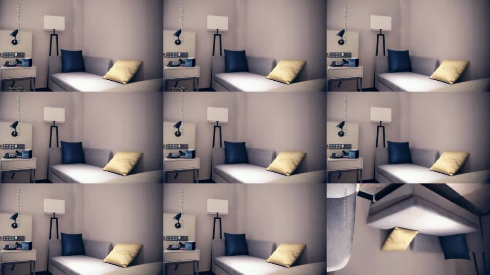 【AI增強】20201028_[原版]七天探花_第二場長相甜美長髮妹子，沙發上近距離拍攝掰穴摳穴