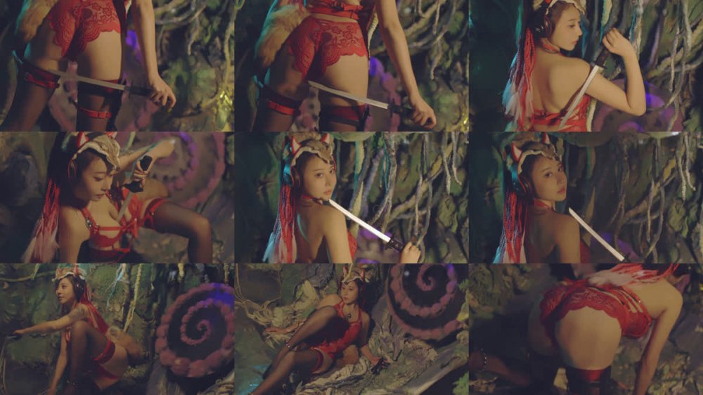 [Cosplay] 奈汐酱nice 猎狼女 [47P1V-993MB]