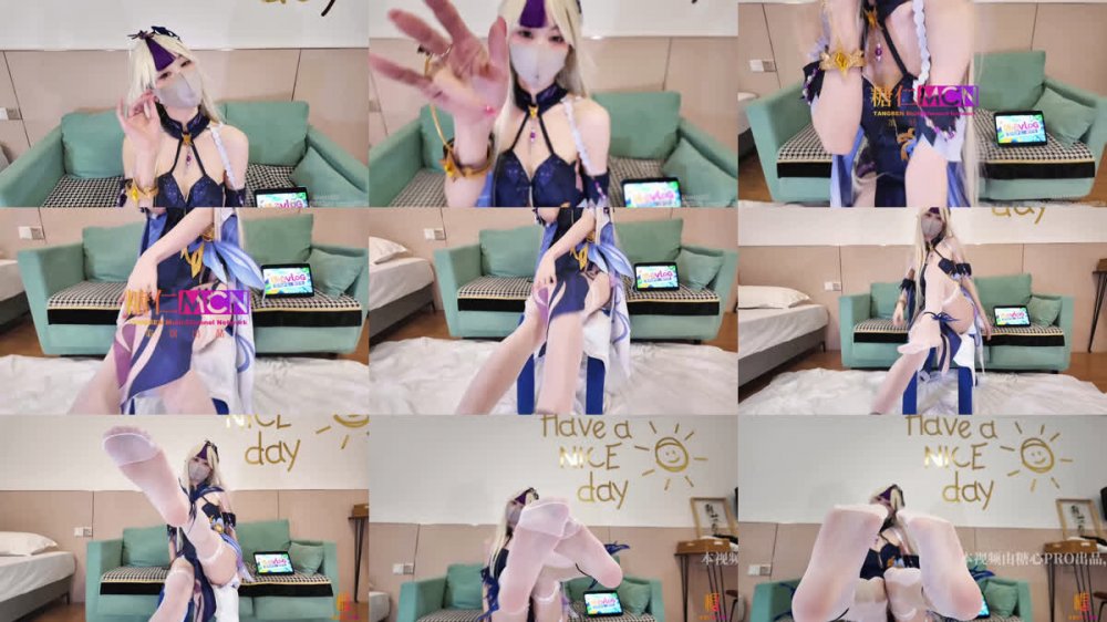 【AI增強】糖心Vlog足交治療旅行者肉棒反被中出Cola醬（牛奶泡芙唐可哥）4K60幀增強版