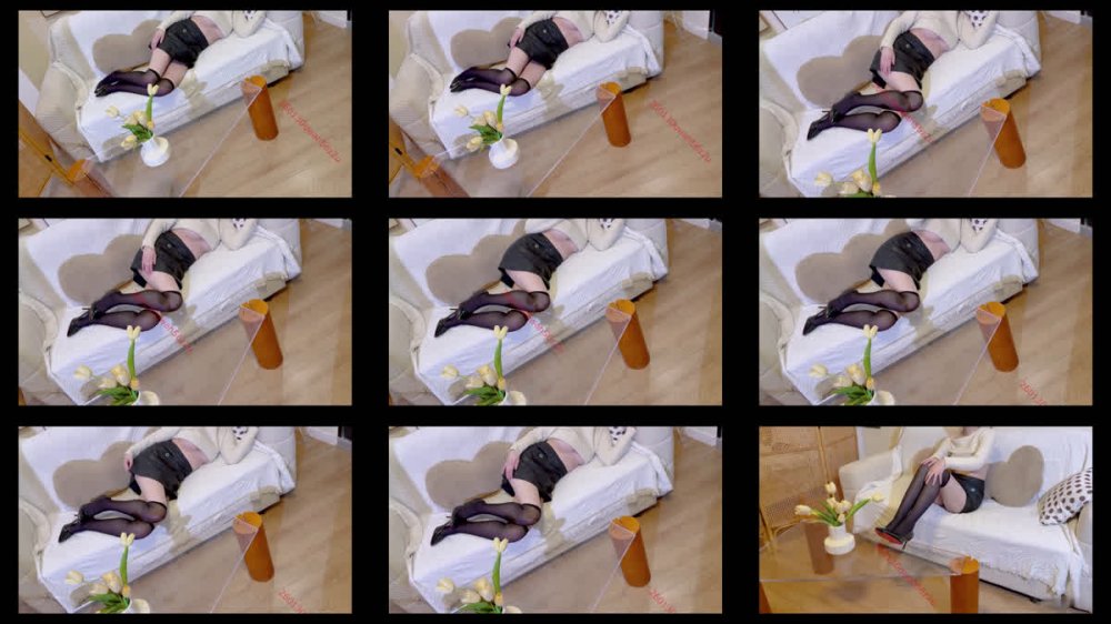 ⚫️ 清純乖巧，秀人網新人模特【沈蜜兒】最新大尺度作品《黑白生活》三點全漏，奶子挺拔