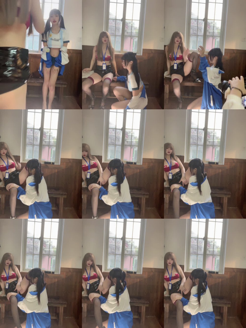 [Cosplay] Tina很妖孽呀 双马尾学生与老师 2 [95P1V-822MB]