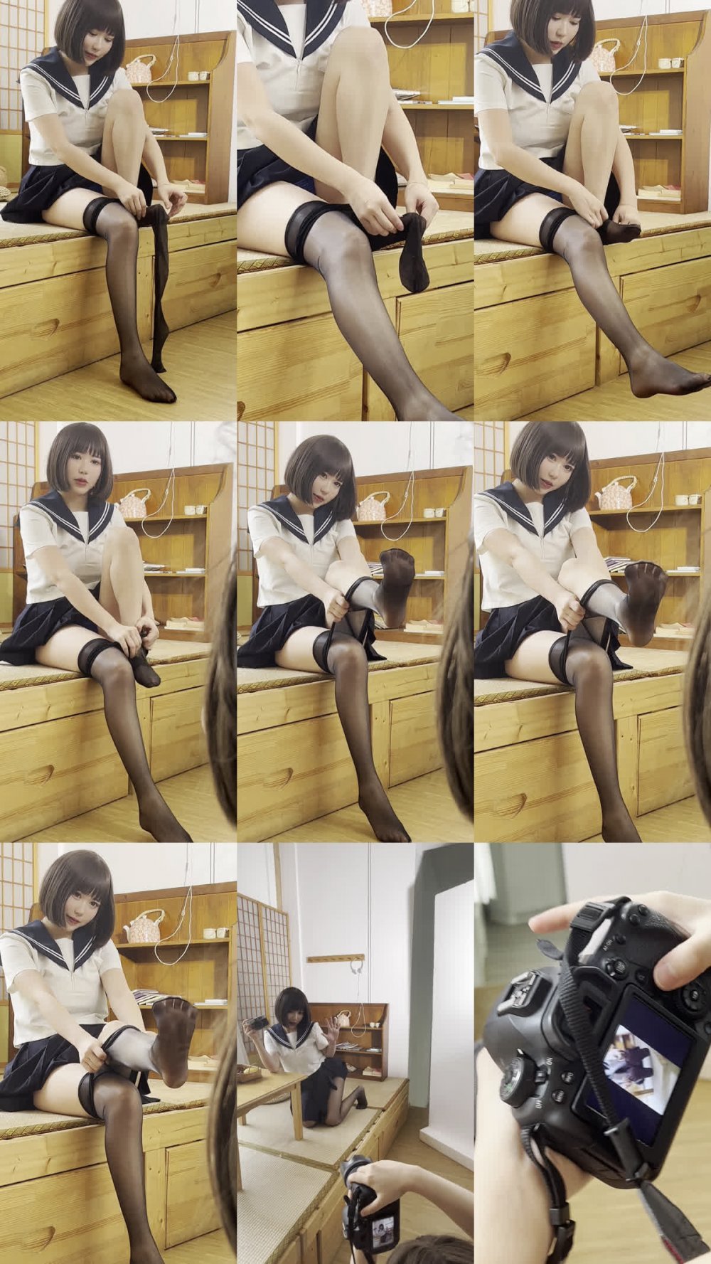 [Cosplay] Tina很妖孽呀 捆绑jk [111P2V-2.79GB]