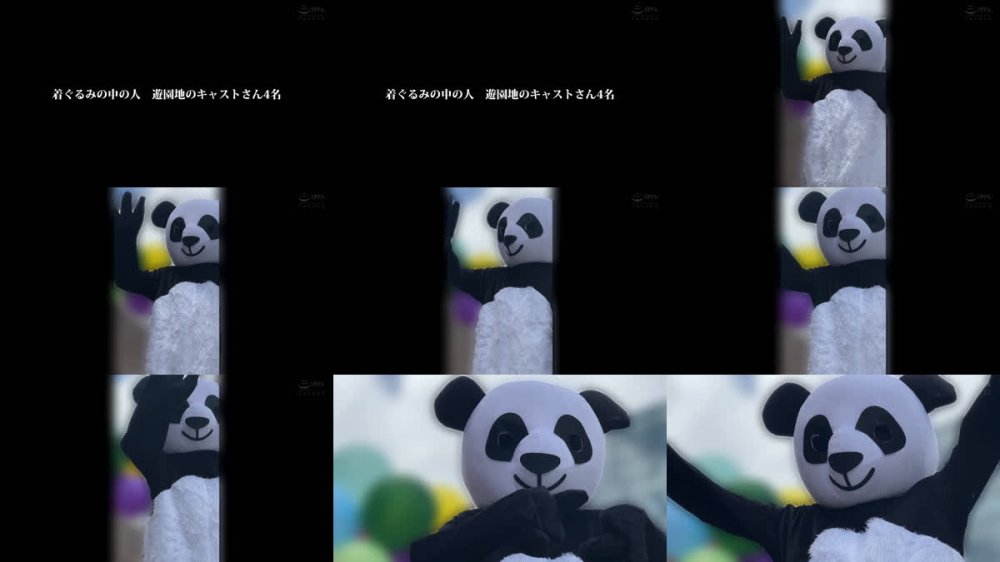 +++ [FHD] HRSM-131 着ぐるみの中の人 遊園地のキャストさん4名