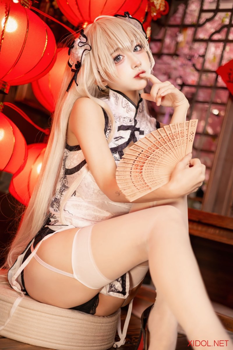 [Cosplay] 沖田凜花Rinka – 春日野穹 旗袍[23P-264MB]