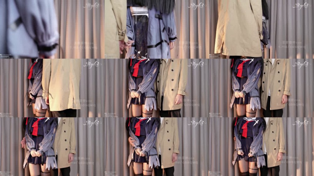 ⚫️ 可鹽可甜，大奶百變COSER美少女【鈴木美咲】作品，朽葉千咲雙人