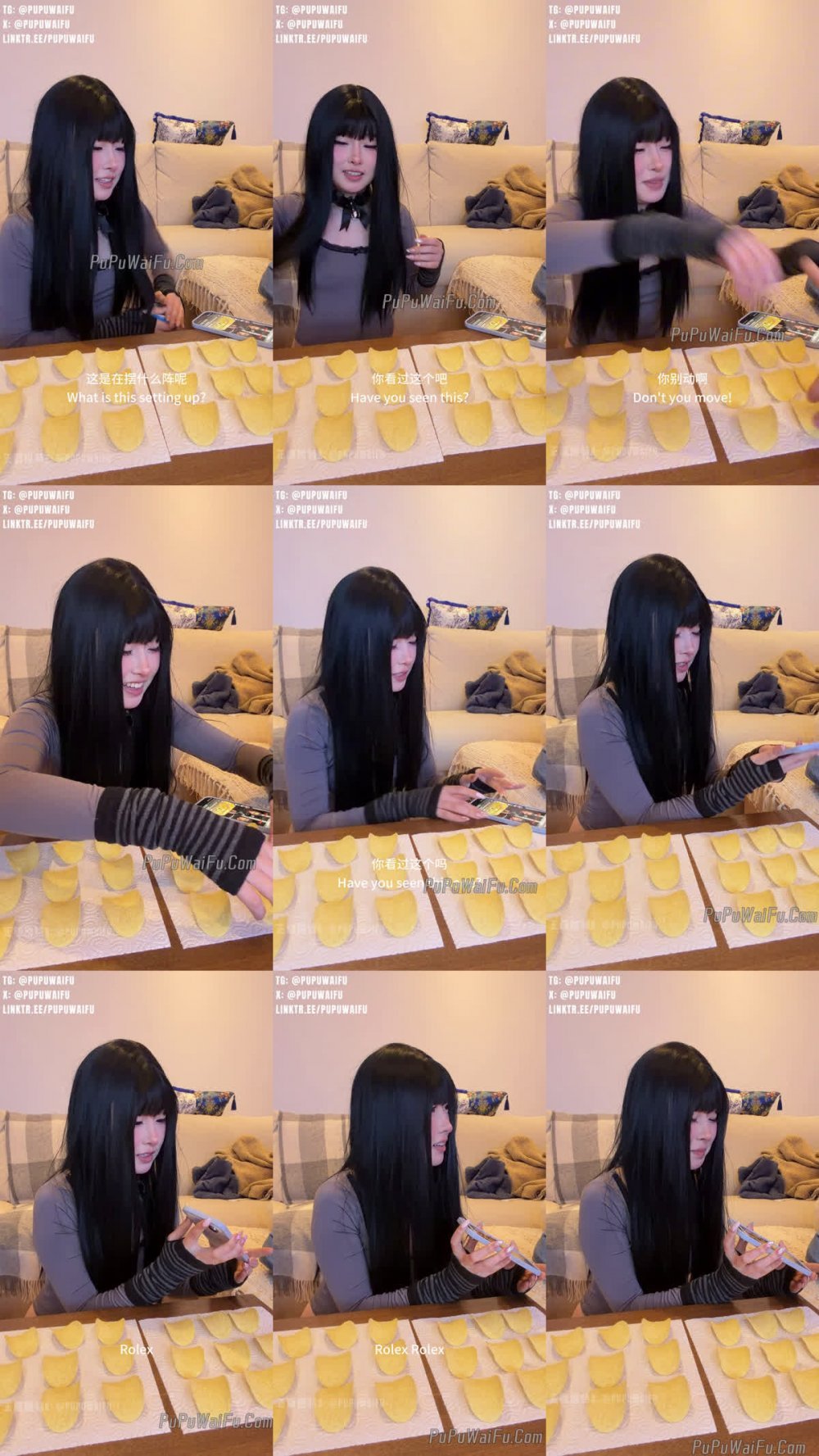 ✨ 推特極品阿黑顏反差騷母狗「Pupu噗噗」《吃薯片遊戲 女巫的毒藥》tiktok上刷到用薯片玩這個遊戲