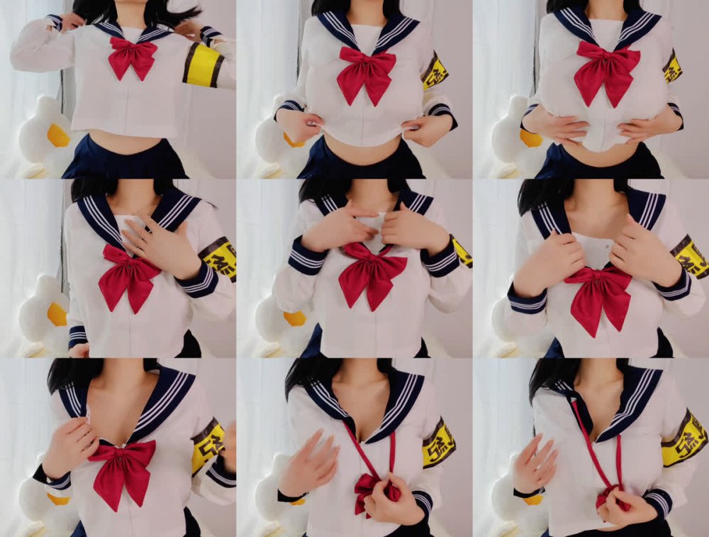 [Cosplay] 星澜是澜澜叫澜妹呀 风纪委员 [49P5V-215MB]