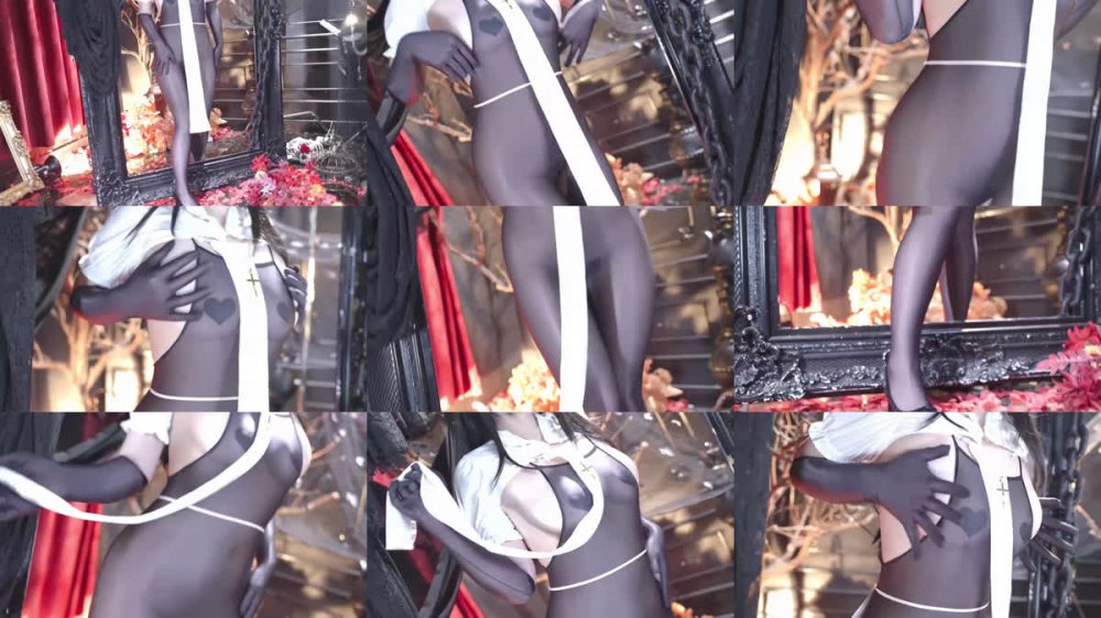 [Cosplay] 星澜是澜澜叫澜妹呀 惩戒修女 [44P1V-618MB]