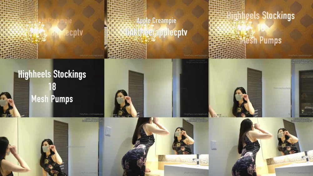 【AI增強】超長腿女神『Apple』最新OF版啪啪私拍《旗袍誘惑》