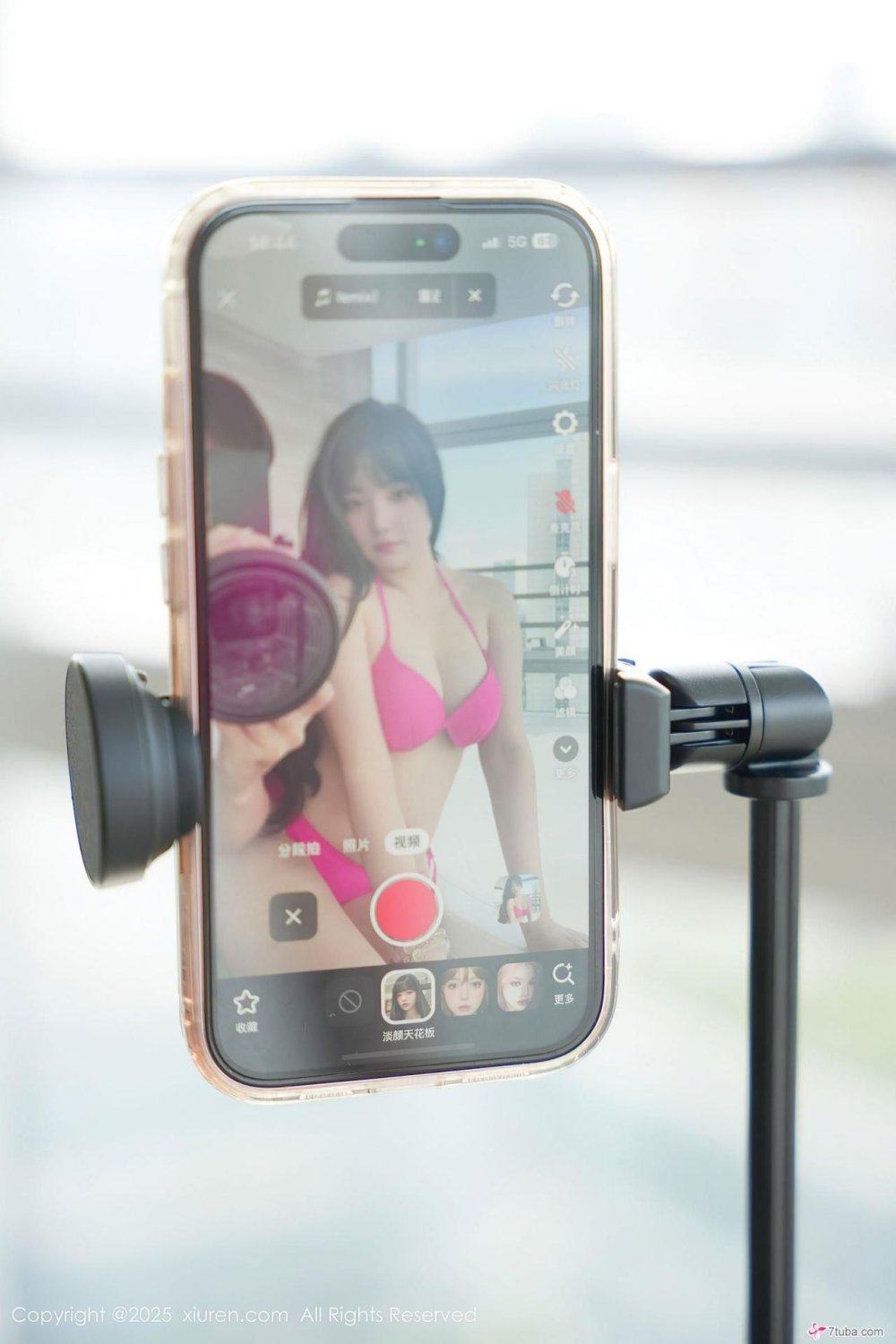 性感美圖237期玫紅內衣[49P]