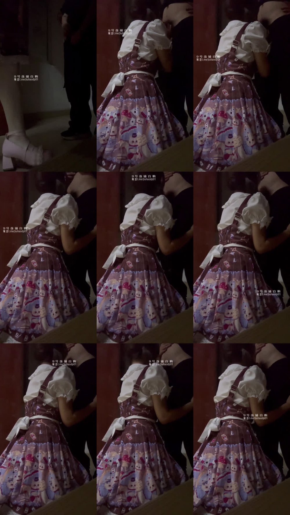 ✅ 超嫩！ 軟萌甜美小蘿莉『小鳶寶寶』還想要更多更深 ૮ ˃̵ ֊ ˂̵ ა樓梯間被金主爸爸掀起裙子