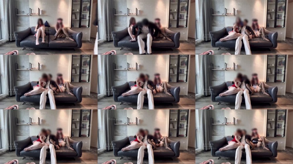 ✨ 推特肌肉男高端約啪達人「Kenny」《雙飛幸福加倍》06藏族女大芽芽 （左）03濟南女研魚魚