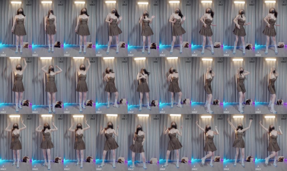 ⚫️ 才藝女神，推特制服裸舞女王【MissDong咚小姐】最新三聯屏剪輯，裸舞自慰啪啪無浮浮水印原版