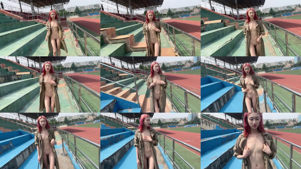 2026年3月最新，西萌工作室力作，【長腿學妹瀨瀨】，萬元定製，大學操場露出，後入啪啪，完美露臉